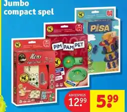 Kruidvat Jumbo compact spel aanbieding