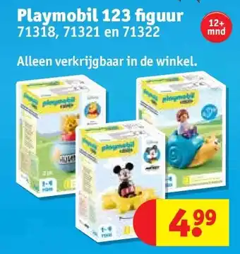 Kruidvat Playmobil 123 figuur aanbieding