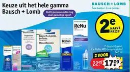 Kruidvat 2 x ReNu MPS lensvloeistof 240 ml aanbieding