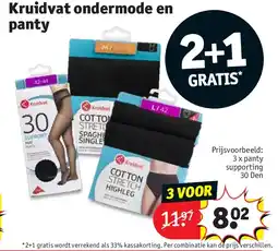 Kruidvat Kruidvat ondermode en panty aanbieding