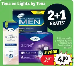 Kruidvat Tena en Lights by Tena aanbieding