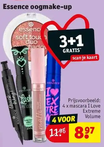 Kruidvat Essence oogmake-up aanbieding