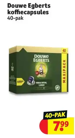 Kruidvat Douwe Egberts koffiecapsules aanbieding