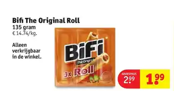 Kruidvat Bifi The Original Roll aanbieding