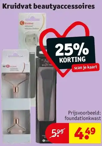 Kruidvat Kruidvat beautyaccessoires aanbieding