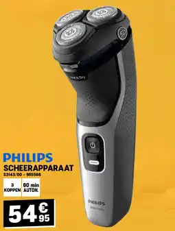 Electro Depot Philips SCHEERAPPARAAT aanbieding