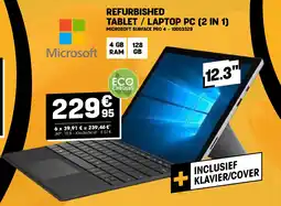 Electro Depot REFURBISHED TABLET / LAPTOP PC (2 IN 1) aanbieding