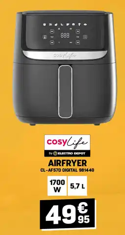 Electro Depot AIRFRYER aanbieding