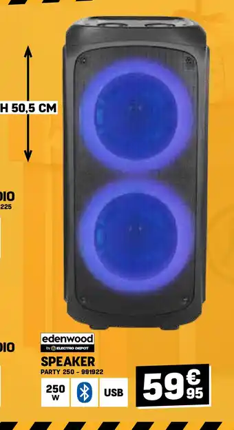 Electro Depot SPEAKER aanbieding