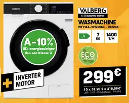 Electro Depot Valberg WASMACHINE aanbieding