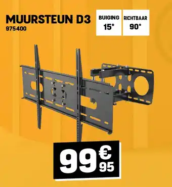 Electro Depot MUURSTEUN D3 aanbieding