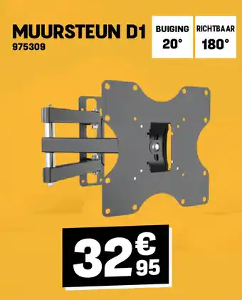 Electro Depot MUURSTEUN D1 aanbieding