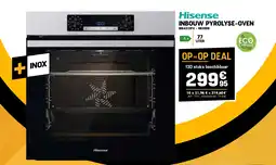 Electro Depot Hisense INBOUW PYROLYSE-OVEN aanbieding