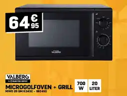 Electro Depot Valberg MICROGOLFOVEN + GRILL aanbieding