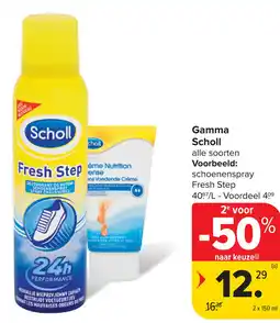 Carrefour Market Scholl gamma aanbieding