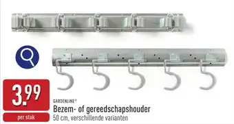 ALDI Gardenline Bezem of gereedschapshouder aanbieding