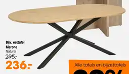 Kwantum Eettafel Merone Naturel aanbieding