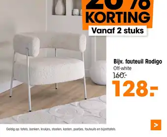 Kwantum Fauteuil rodigo aanbieding