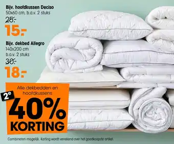 Kwantum Hoofdkussen deciso aanbieding