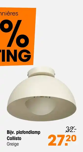 Kwantum Plafondlamp callisto aanbieding