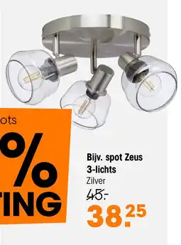 Kwantum Spot zeus 3-lichts aanbieding