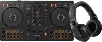 Coolblue Pioneer DJ DDJ-FLX4 + Pioneer DJ HDJ-X5 Zwart aanbieding