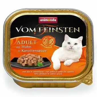 Zooplus 6x100g Adult NoGrain in Saus Zalm in Kruidensaus Animonda Vom Feinsten Kattenvoer aanbieding