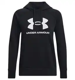 Decathlon Dames Hoodie Under Armour Rival Fleece Big Logo aanbieding