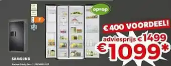 Exellent Samsung koelkast side by side - s1rs67a8810b1ef aanbieding
