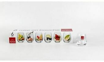 Rona Amuseglas Trattoria 12 cl transparant 6 stuks