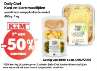 Spar Daily Chef Kant-en-klare maaltijden aanbieding