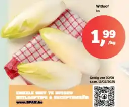 Spar Witloof aanbieding