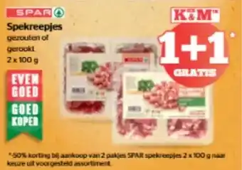 Spar Spekreepjes aanbieding