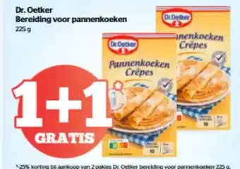 Spar Dr. Oetker Bereiding voor pannenkoeken aanbieding