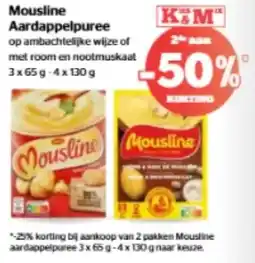 Spar Mousline Aardappelpuree aanbieding