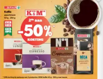 Spar Koffie assortiment aanbieding