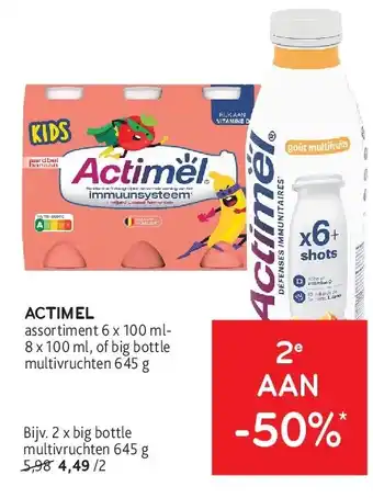 Alvo ACTIMEL aanbieding