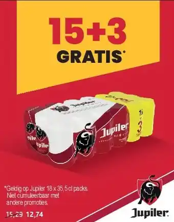 Alvo Geldig op Jupiler 18 x 35,5 cl packs aanbieding