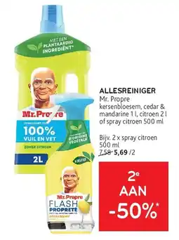 Alvo ALLESREINIGER Mr. Propre aanbieding