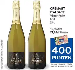 Alvo CRÉMANT D'ALSACE aanbieding