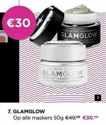 ICI PARIS XL Glamglow op alle maskers aanbieding