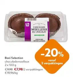 OKay Boni Selection chocolademoelleux aanbieding