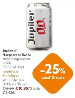 OKay Jupiler of Hoegaarden Rosée aanbieding