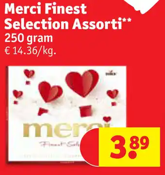 Kruidvat Merci Finest Selection Assorti aanbieding