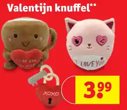 Kruidvat Valentijn knuffel aanbieding