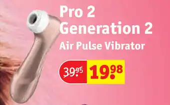 Kruidvat Pro 2 Generation 2 Air Pulse Vibrator aanbieding