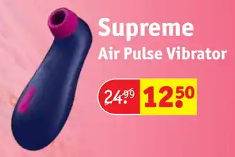 Kruidvat Supreme Air Pulse Vibrator aanbieding