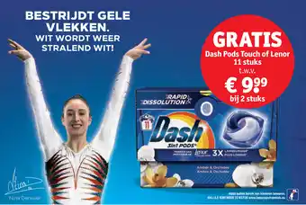 Kruidvat Dash Pods Touch of Lenor aanbieding