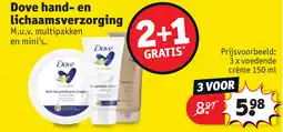 Kruidvat Dove hand en lichaamsverzorging aanbieding