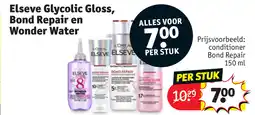 Kruidvat Elseve Glycolic Gloss, Bond Repair en Wonder Water aanbieding